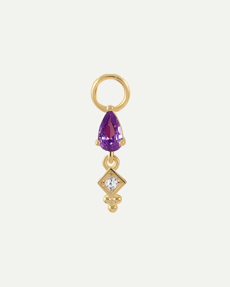 Hot Charm Klim Purple Gold