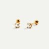 Hot Pendientes Pearl Mini Gold