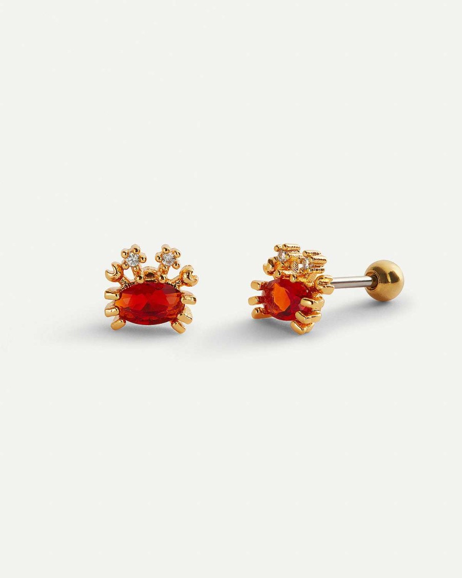 Online Piercing Crab Gold