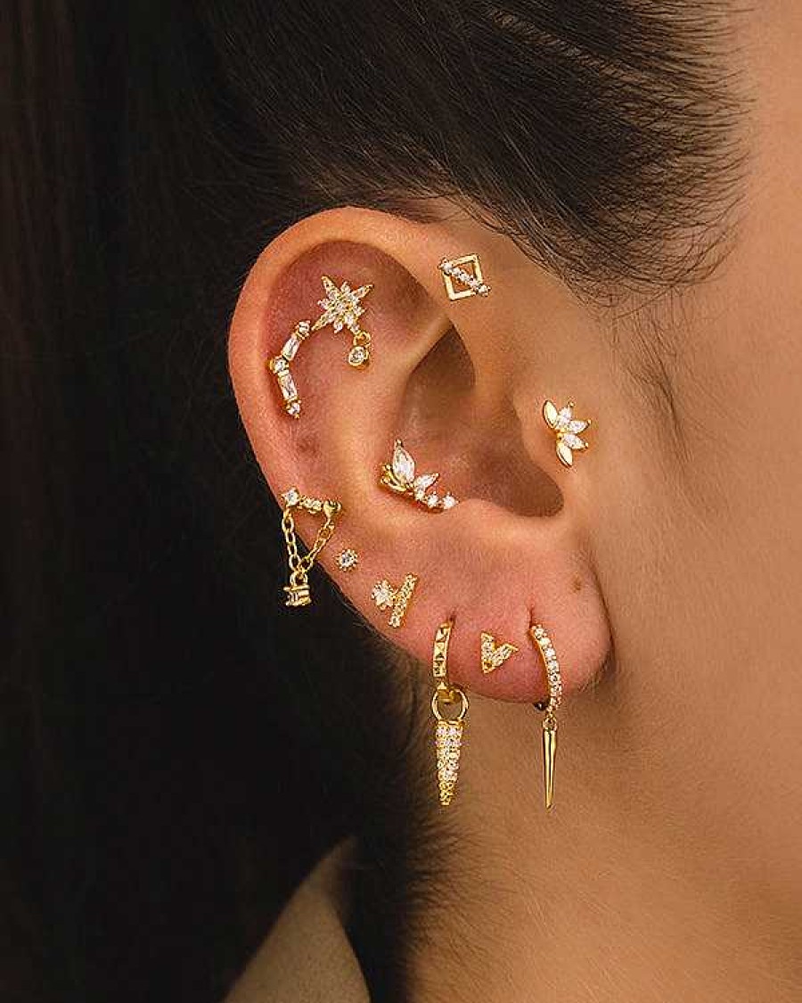 Online Piercing Rim Mini Gold