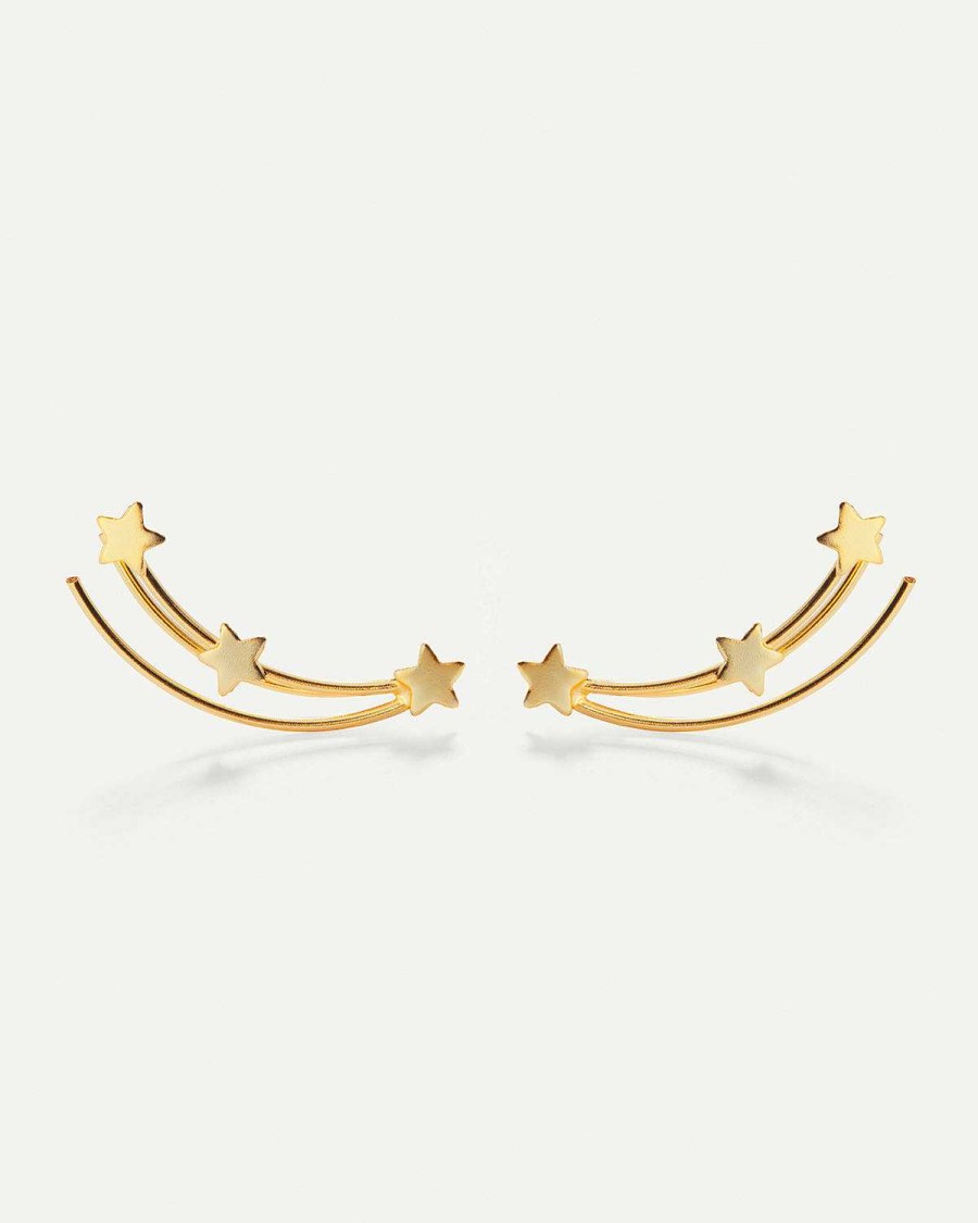 New Pendientes Casiopea Halo Gold