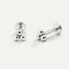 Online Piercing Clover Silver