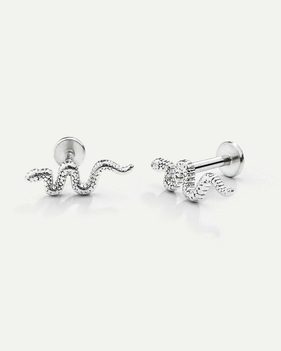 Online Piercing Snake Silver