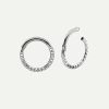 Clearance Piercing Levi Silver