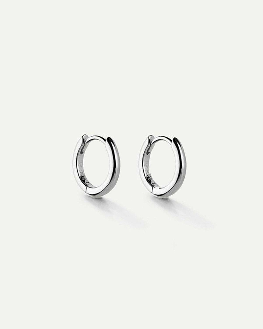 Best Pendientes Hoops Mini Silver