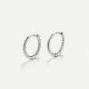 Best Pendientes Hoops Twist Silver