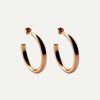 New Pendientes Halo Maxi L Rose Gold