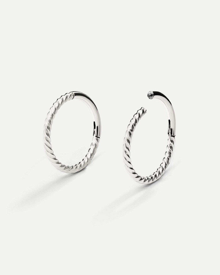 Best Piercing Loop Xl Twist Silver