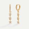 New Pendientes Fiona Gold