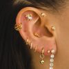 Wholesale Piercing Loop Triple Gold