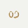 Best Pendientes Hoops Balls Mini Gold