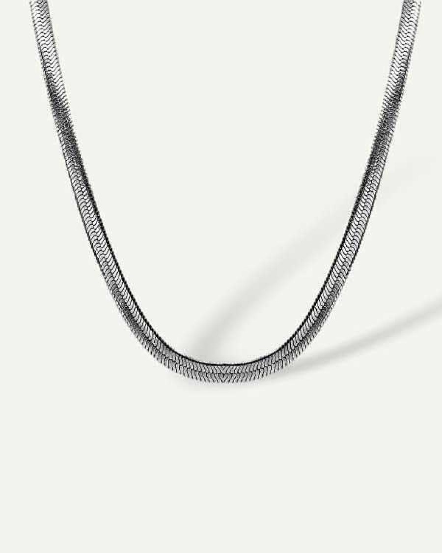 Clearance Collar Yoko Silver 3Mm