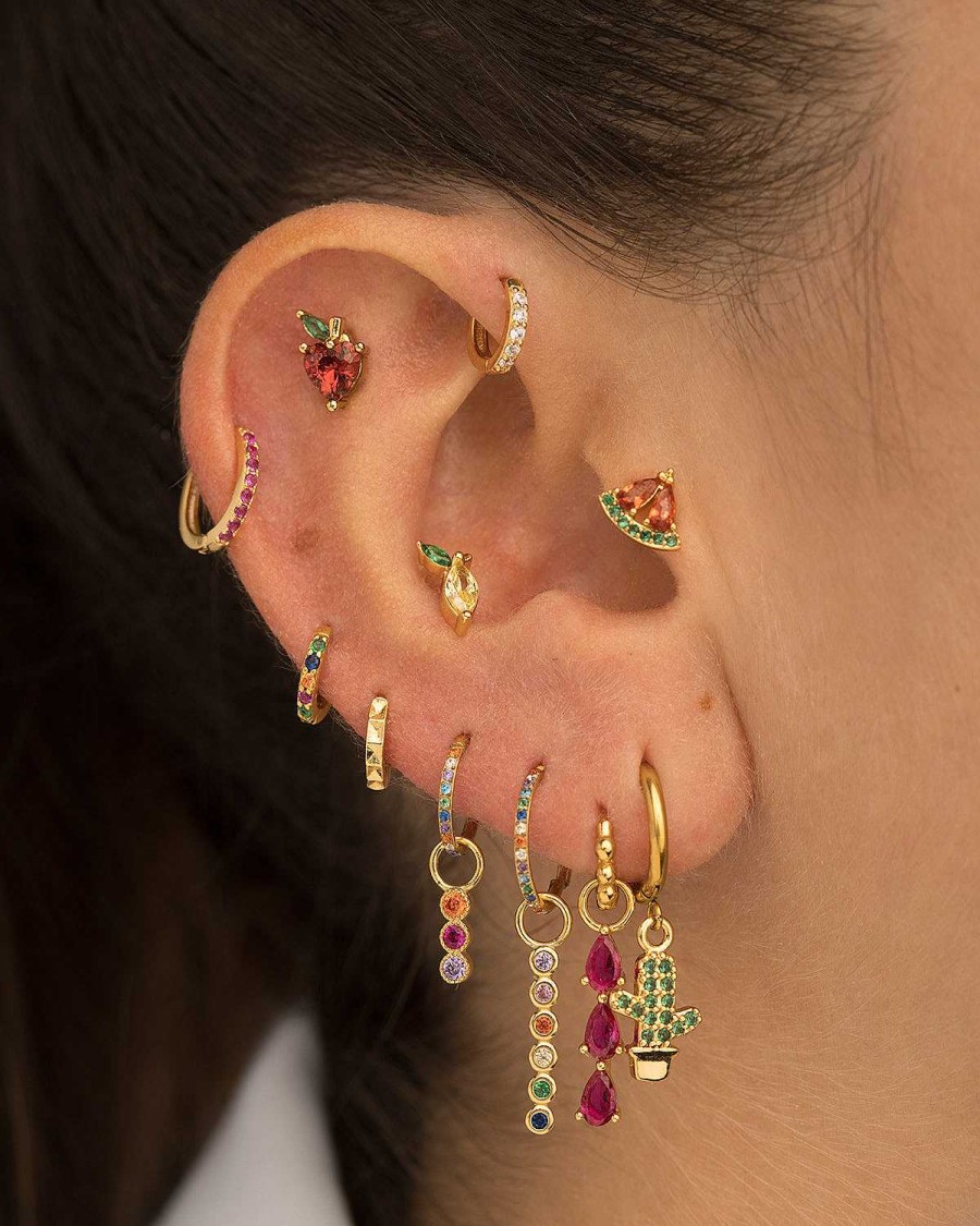 Hot Piercing Watermelon Gold