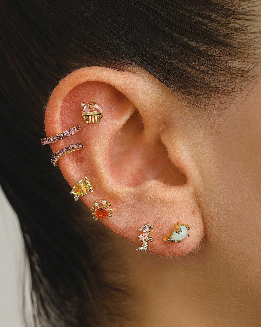 Clearance Piercing Jellyfish Gold