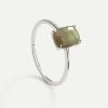 Hot Anillo Beatriz Labradorite Silver