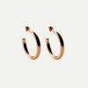 Best Pendientes Halo Maxi M Rose Gold